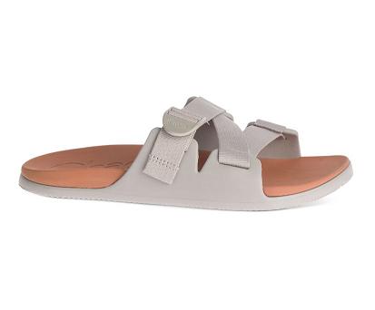 Slide Chacos Hombre Chillos Beige España BKDI46218